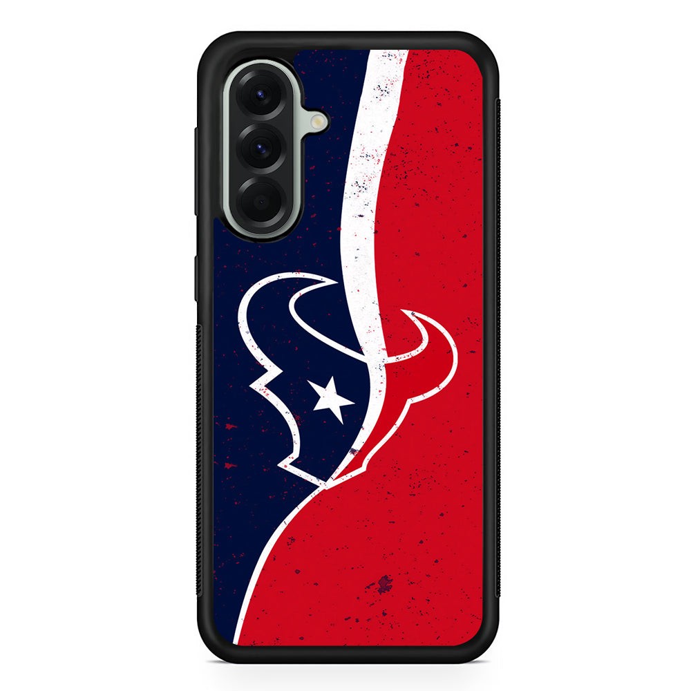NFL Houston Texans Wall Samsung Galaxy A56 Case | Samsung Galaxy A56 Protective Rubber Case