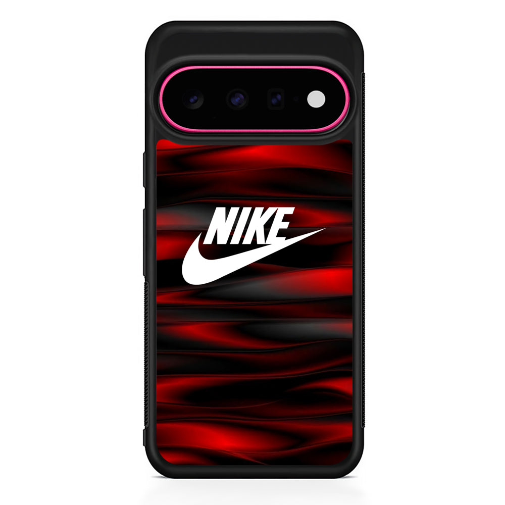 Nike Liquid Vabes Wave Red Google Pixel 11 Case - Stylish Protective Phone Case