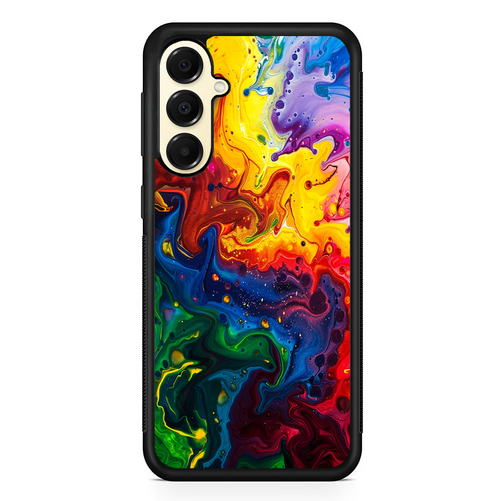 Abstract Liquid Marble Aesthetic Samsung Galaxy A16 Case | Slim Rubber Samsung Galaxy A16 Case