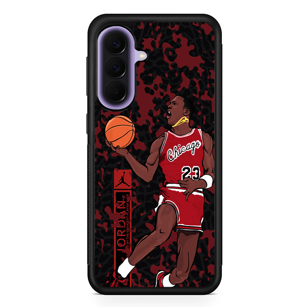 Air Jordan Return on Victorious Samsung Galaxy A57 Case | Slim Samsung Galaxy A57 Rubber Case