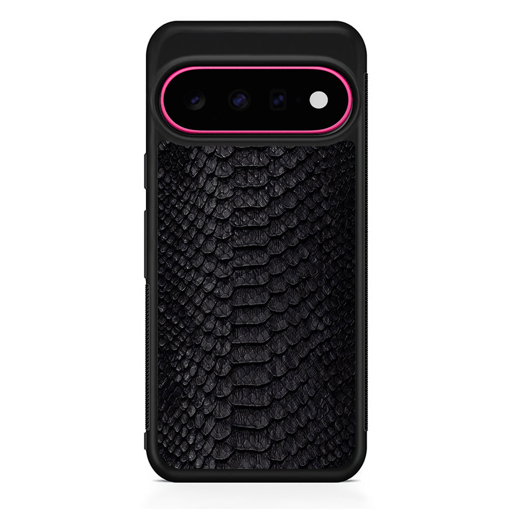 Black Snake Skin Pattern Google Pixel 11 Case | Slim Shockproof Cover