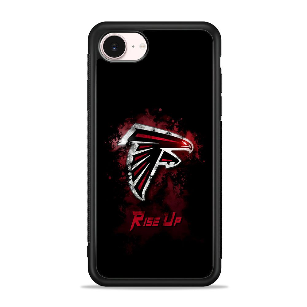 NFL Atlanta Falcons Rise Up iPhone 17e Case - Silicone Case