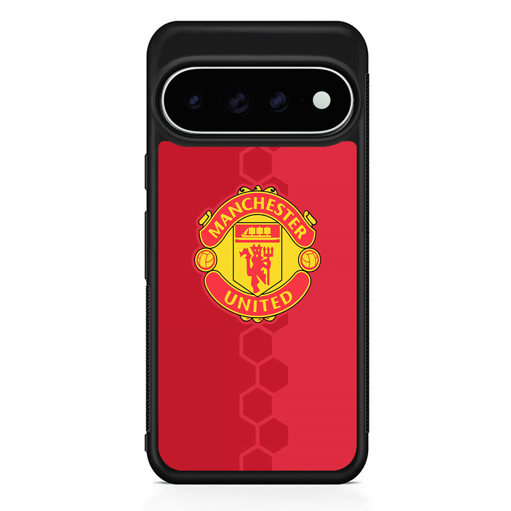 Manchester United Red Emblem Google Pixel 11 Pro XL Case - Custom Design Protective Case