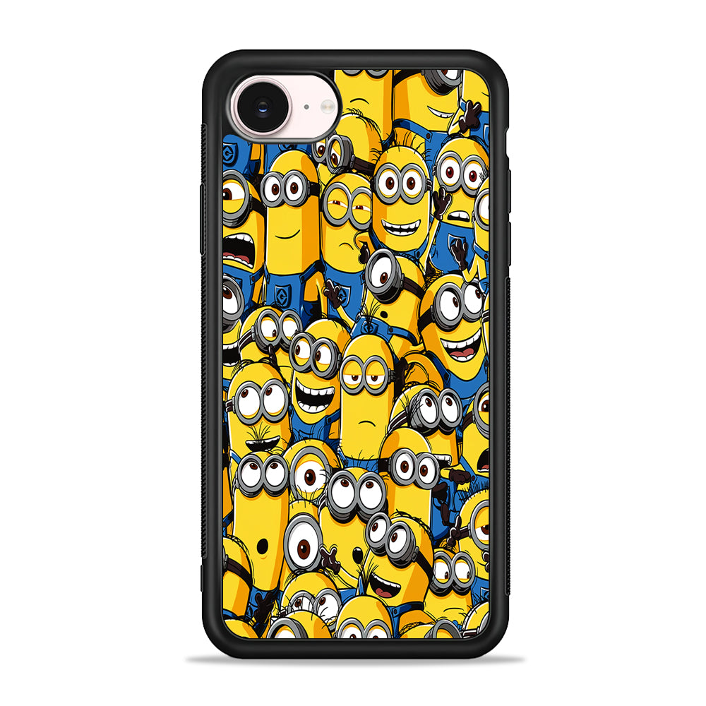 Despicable Me Army of Minions iPhone 17e Case - Silicone Case