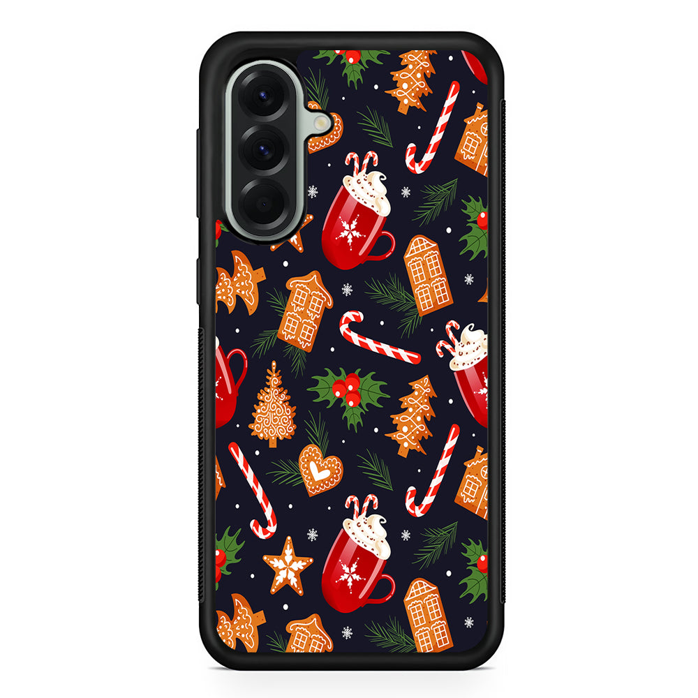 Christmas Ornaments Aesthetic Samsung Galaxy A56 Case | Samsung Galaxy A56 Protective Rubber Case