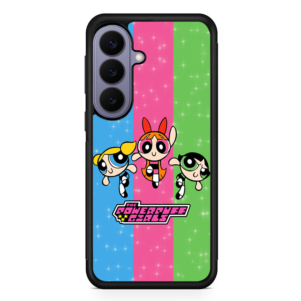 The Powerpuff Girls Character Samsung Galaxy S26 Case | Durable Rubber Case for Samsung Galaxy S26