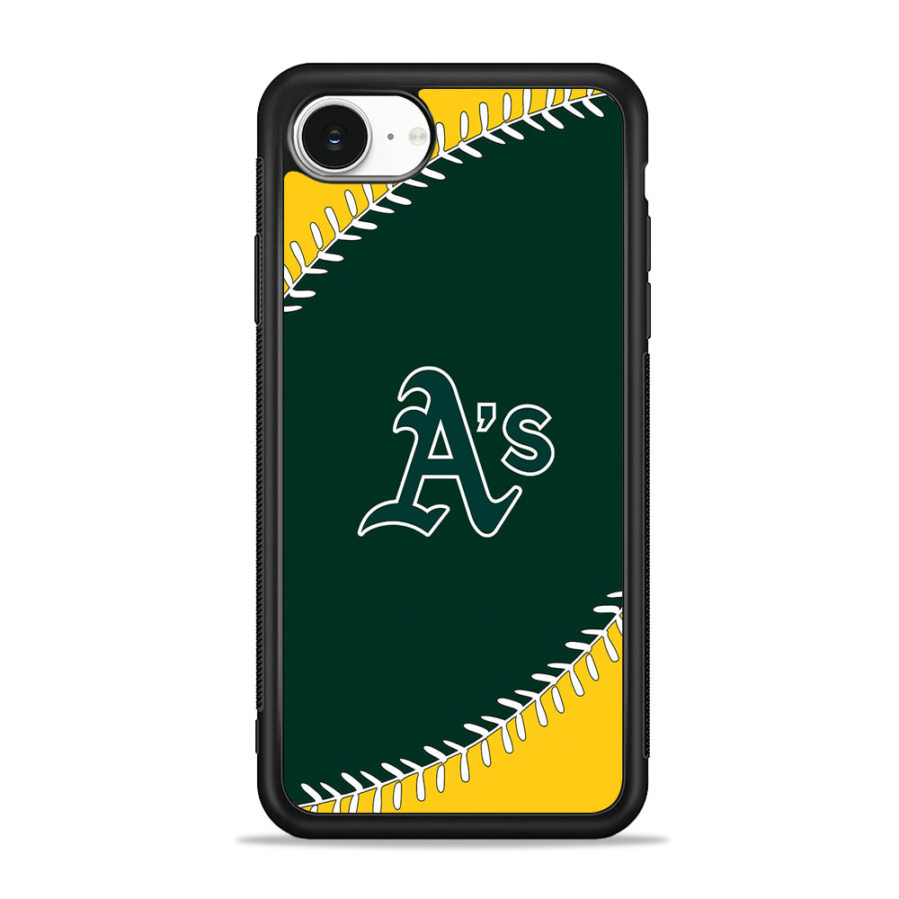 MLB Oakland Athletics Team iPhone 16e Case | Protective Phone Cover