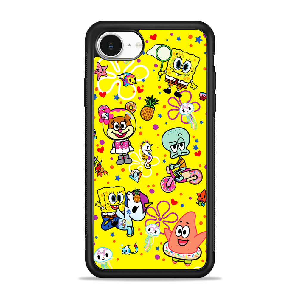 Tokidoki x SpongeBob Squarepants iPhone 16e Case | Protective Phone Cover