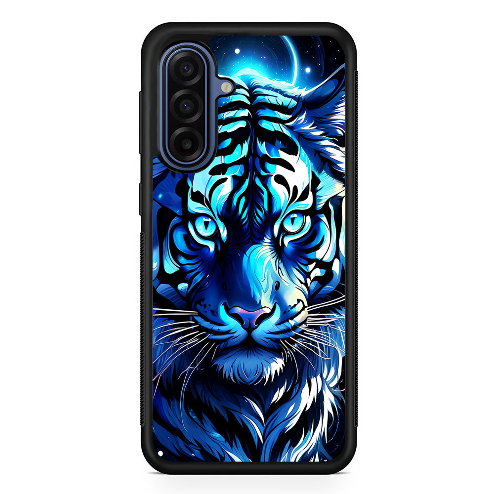 Blue Tiger Head Samsung Galaxy A17 Case | Slim Protective Phone Cover