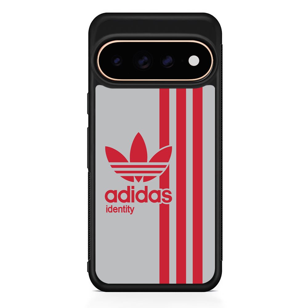 Adidas Red Identity Google Pixel 11 Pro Case - Stylish Protective Phone Case