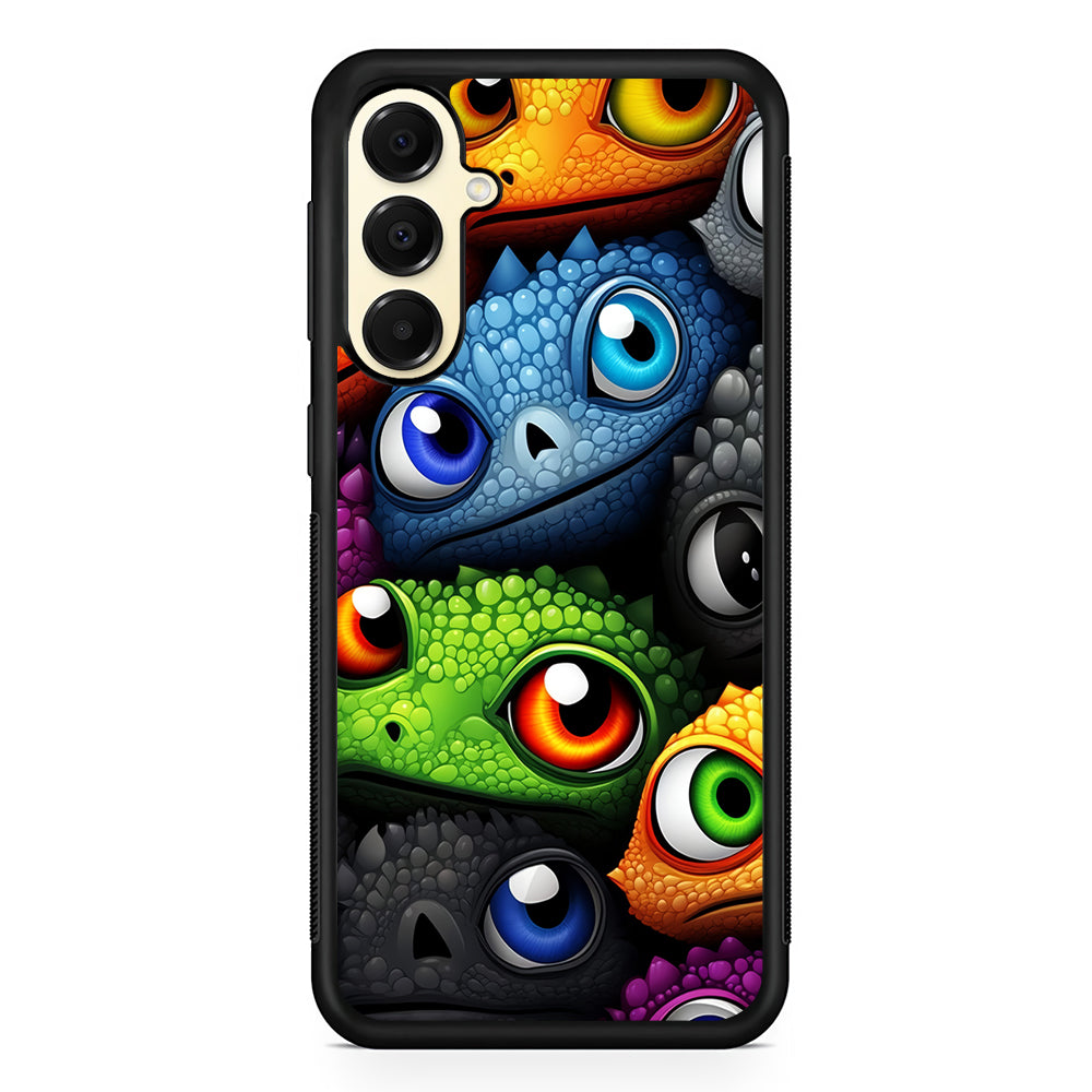 Reptile Eye Cartoon Samsung Galaxy A16 Case | Slim Rubber Samsung Galaxy A16 Case