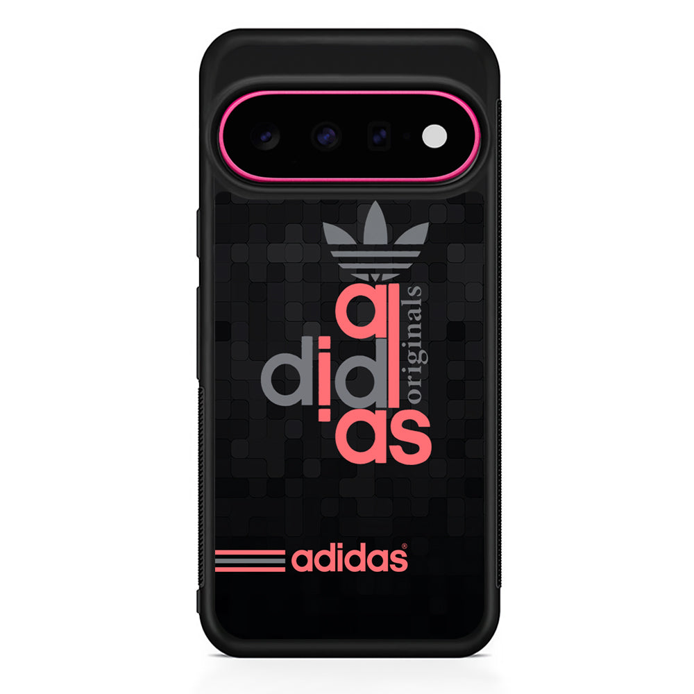 Adidas Original All Black Google Pixel 11 Case - Stylish Protective Phone Case