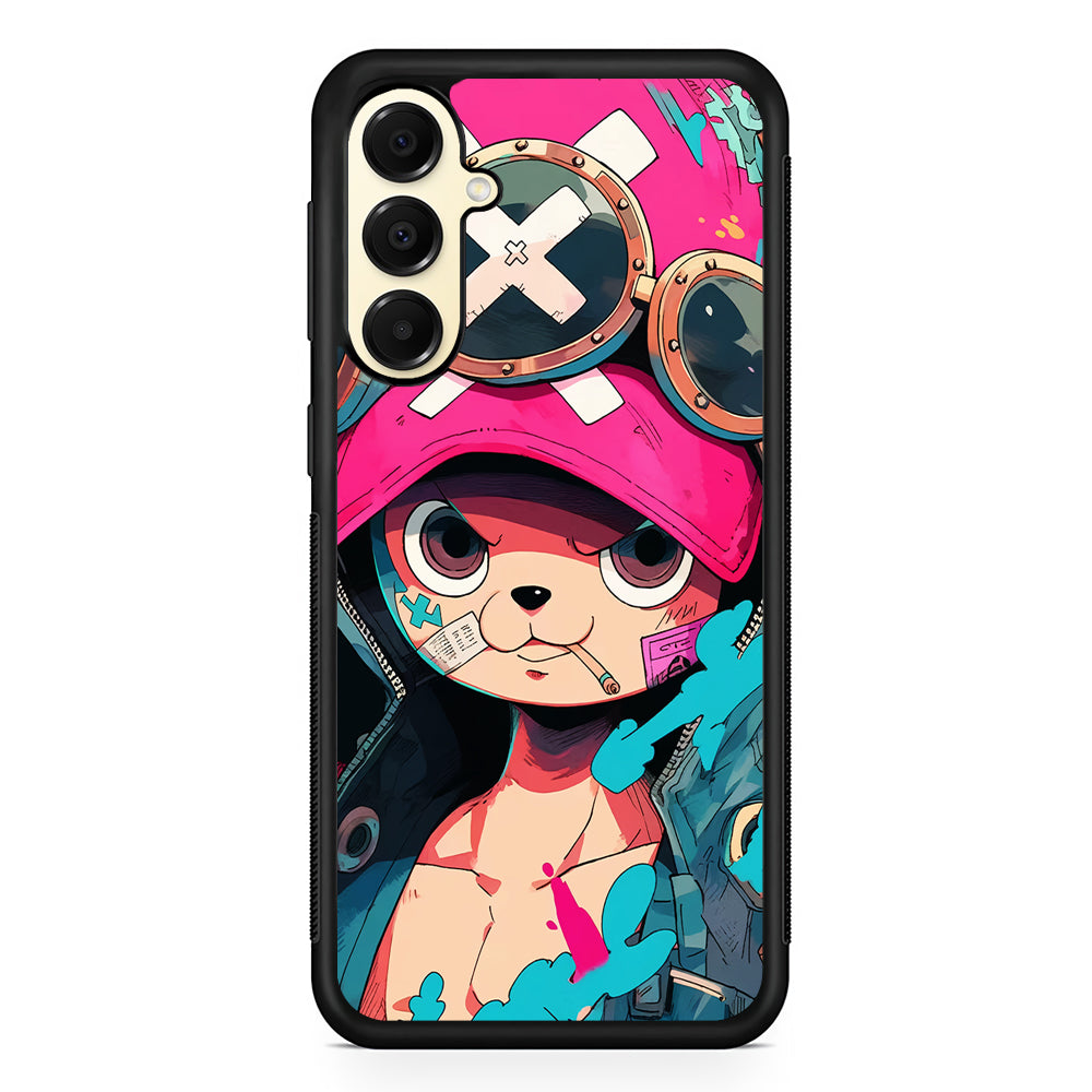 One Piece Bad Chopper Samsung Galaxy A16 Case | Slim Rubber Samsung Galaxy A16 Case