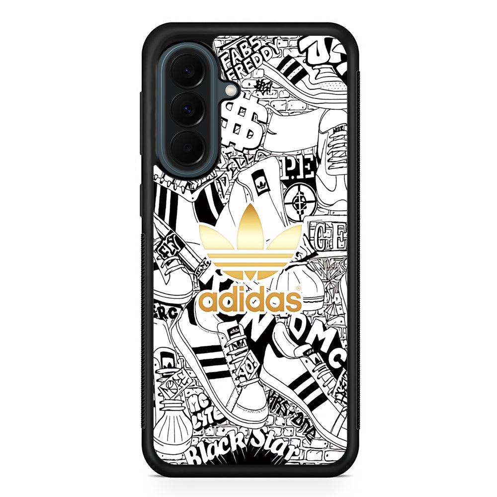 Adidas Fabulous Golden Glow Samsung Galaxy A37 Case | Custom Samsung Galaxy A37 Protective Cover