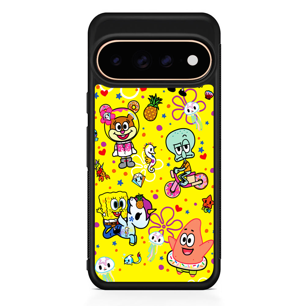 Tokidoki x SpongeBob Squarepants Google Pixel 11 Pro Case - Stylish Protective Phone Case