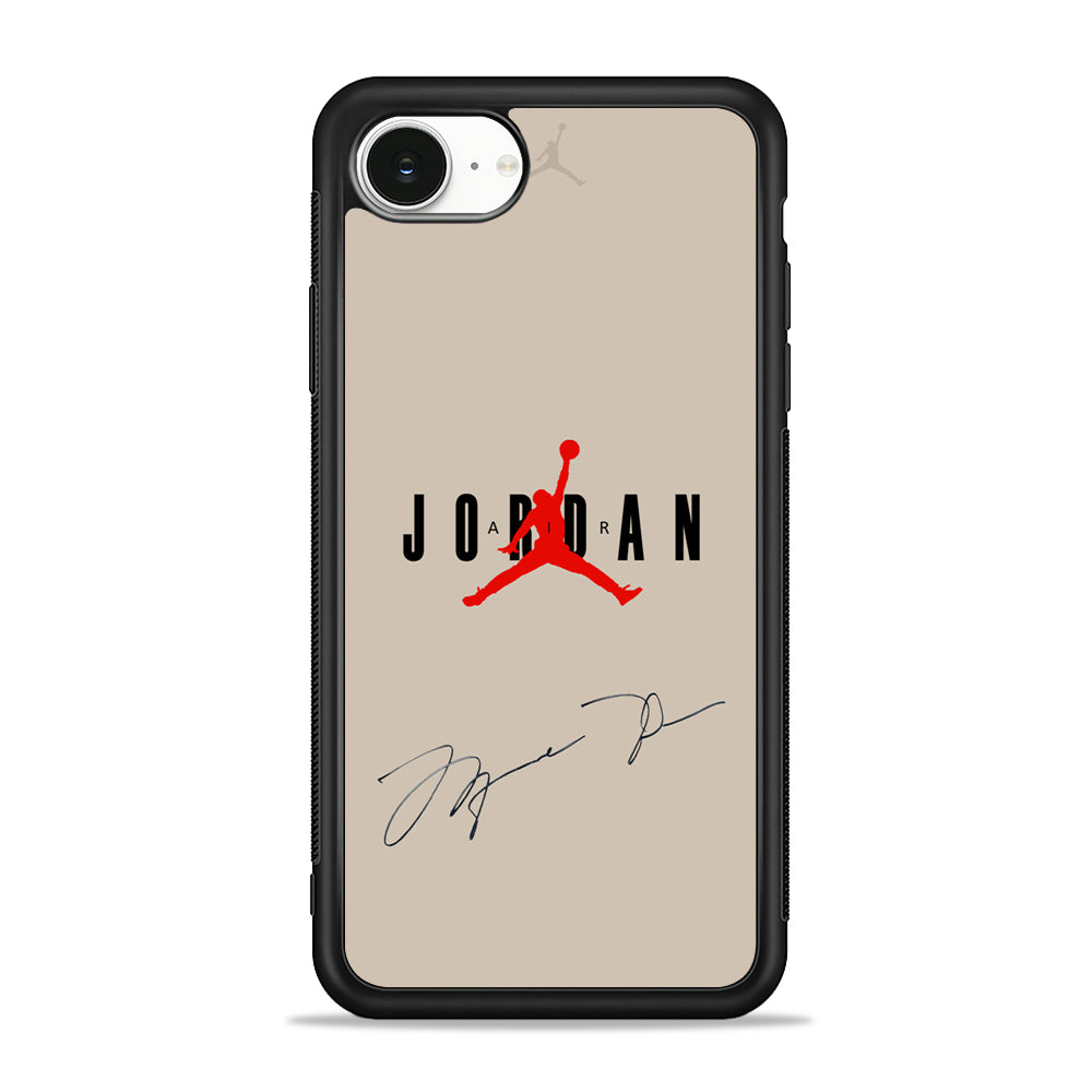 Jordan Signature iPhone 16e Case - Slim Silicone Case