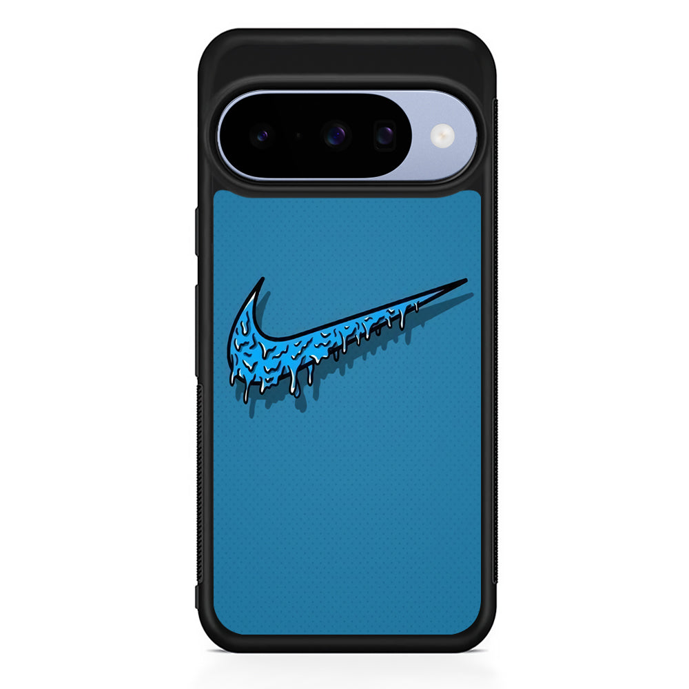 Nike Logo Paint Drop Google Pixel 10 Case | Google Pixel 10 Rubber Protective Case