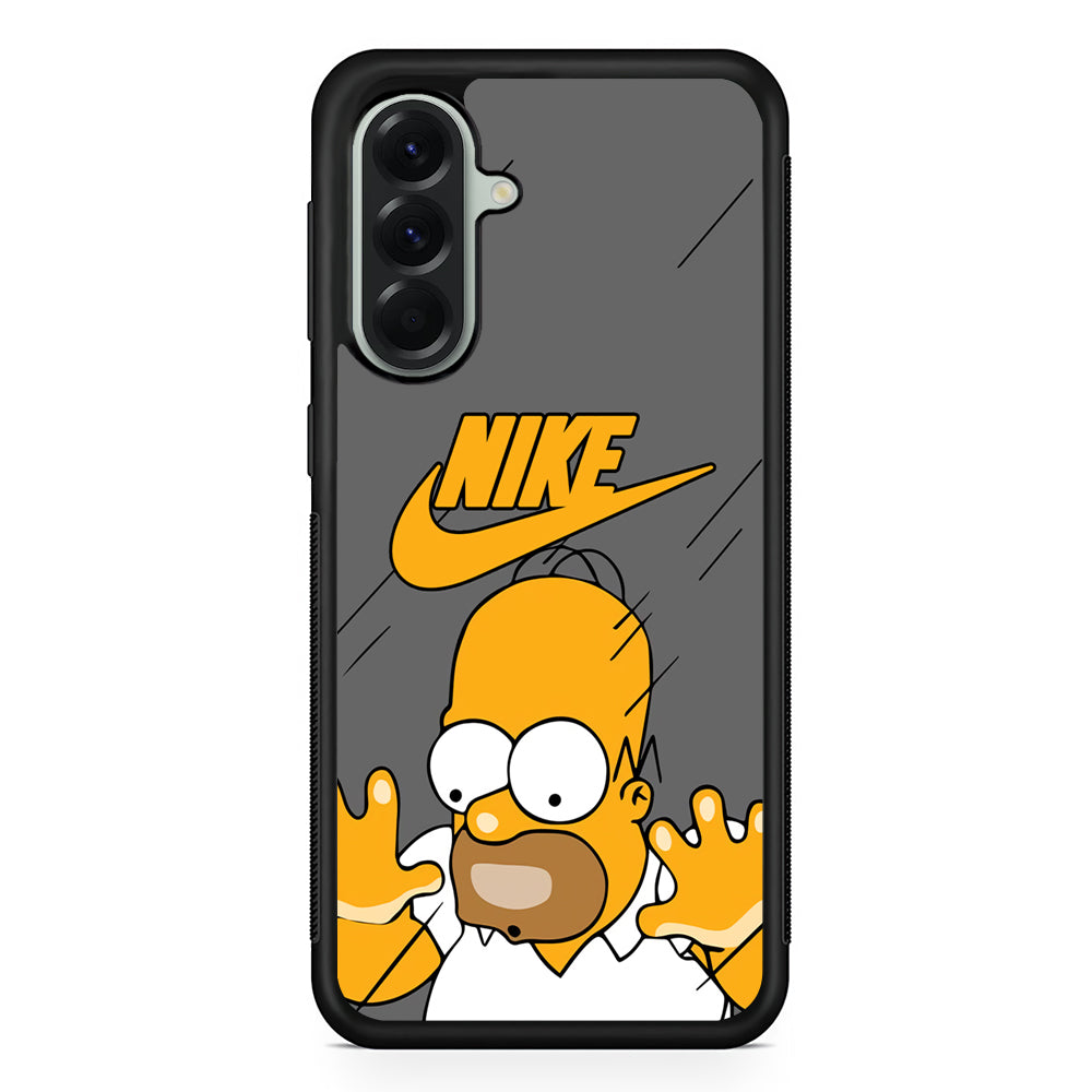 Nike Homer Simpson Character Samsung Galaxy A56 Case | Durable Samsung Galaxy A56 Cover