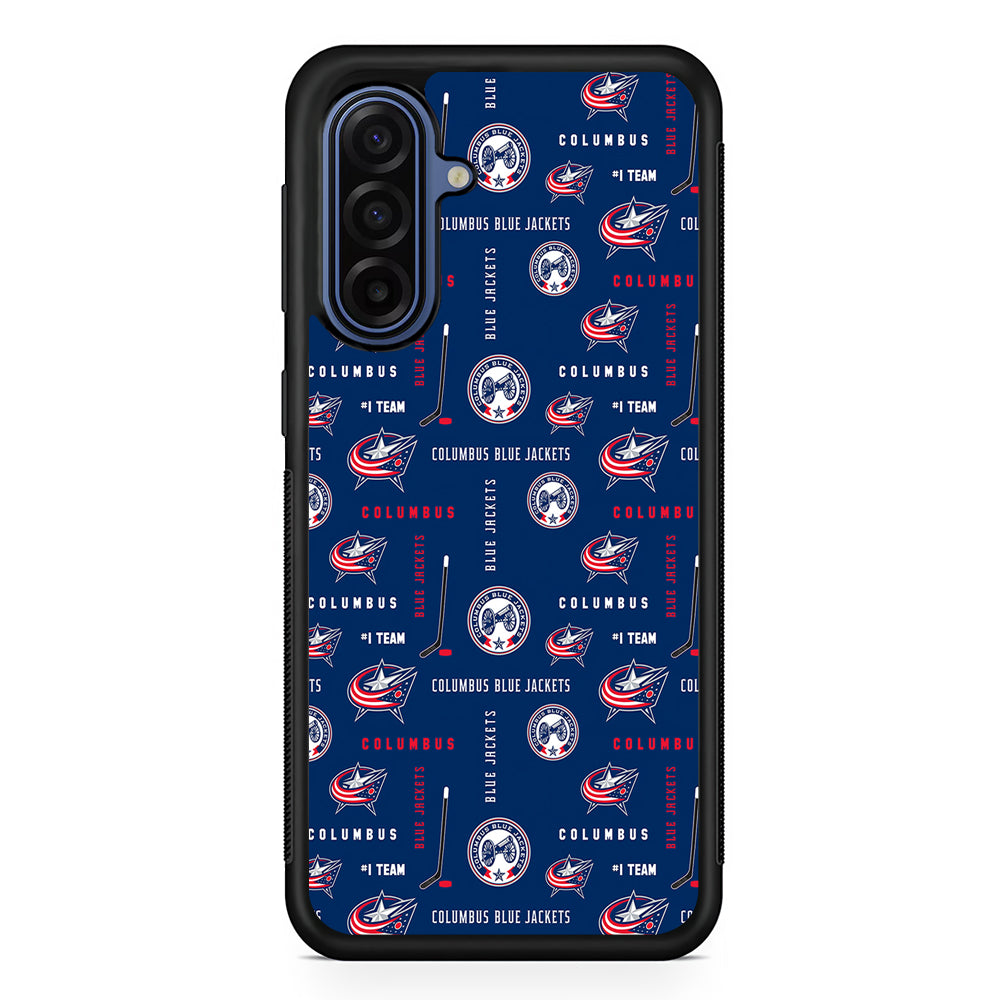 NHL Columbus Blue Jackets Design Samsung Galaxy A17 Case | Slim Protective Phone Cover