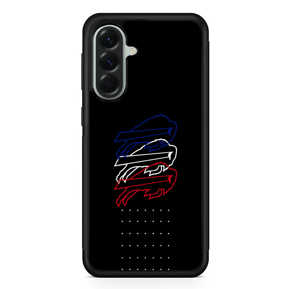 NFL Buffalo Bills Logo Samsung Galaxy A56 Case | Samsung Galaxy A56 Protective Rubber Case