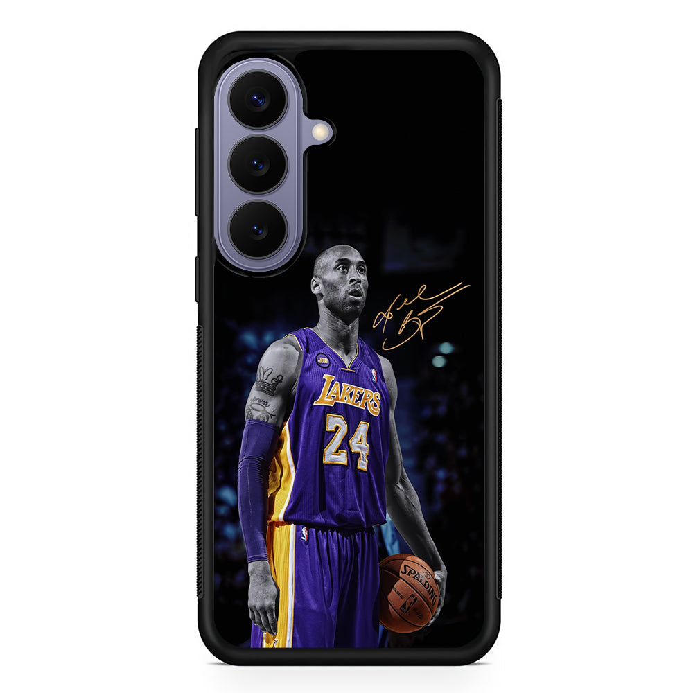 Kobe Bryant Legend Samsung Galaxy S26 Case | Durable Rubber Case for Samsung Galaxy S26