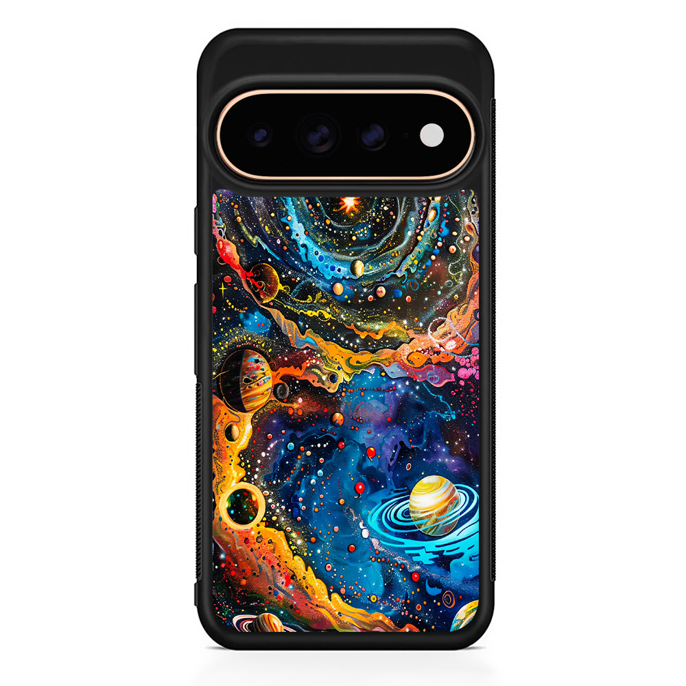 Colorful Galaxy Many Planets Google Pixel 11 Pro Case - Stylish Protective Phone Case