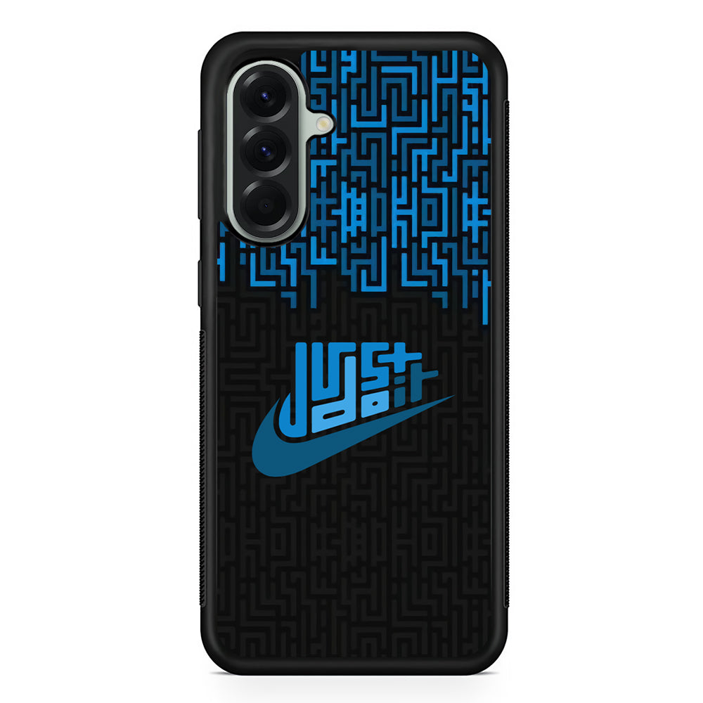 Nike Matrix of Ocean Samsung Galaxy A56 Case | Durable Samsung Galaxy A56 Cover