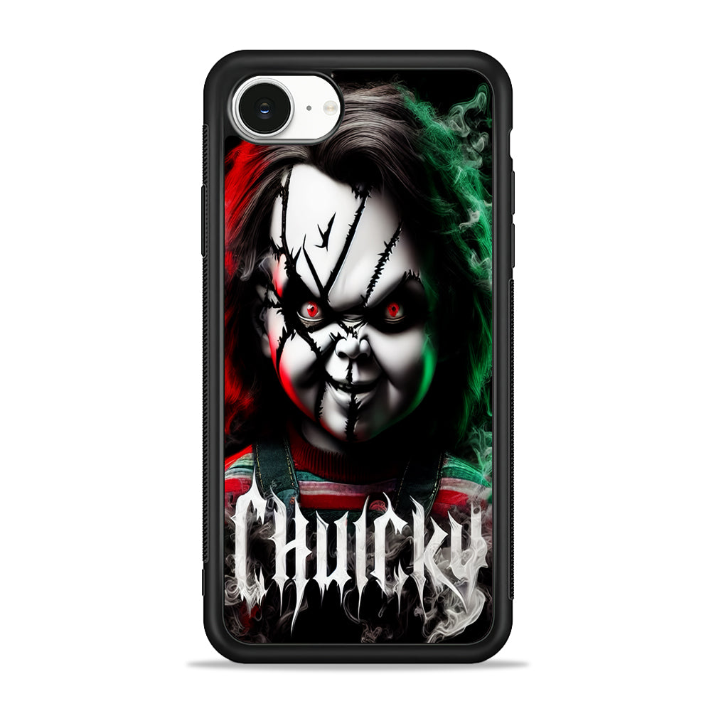 Chucky Doll Scary Face iPhone 16e Case | Protective Phone Cover