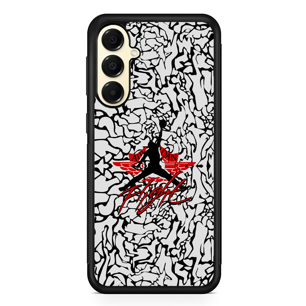 Air Jordan Endemic Patern Samsung Galaxy A16 Case | Slim Rubber Case for Samsung Galaxy A16