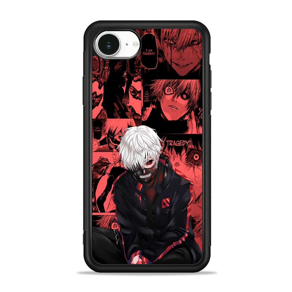 Tokyo Ghoul Ken Kaneki Comic iPhone 16e Case | Protective Phone Cover