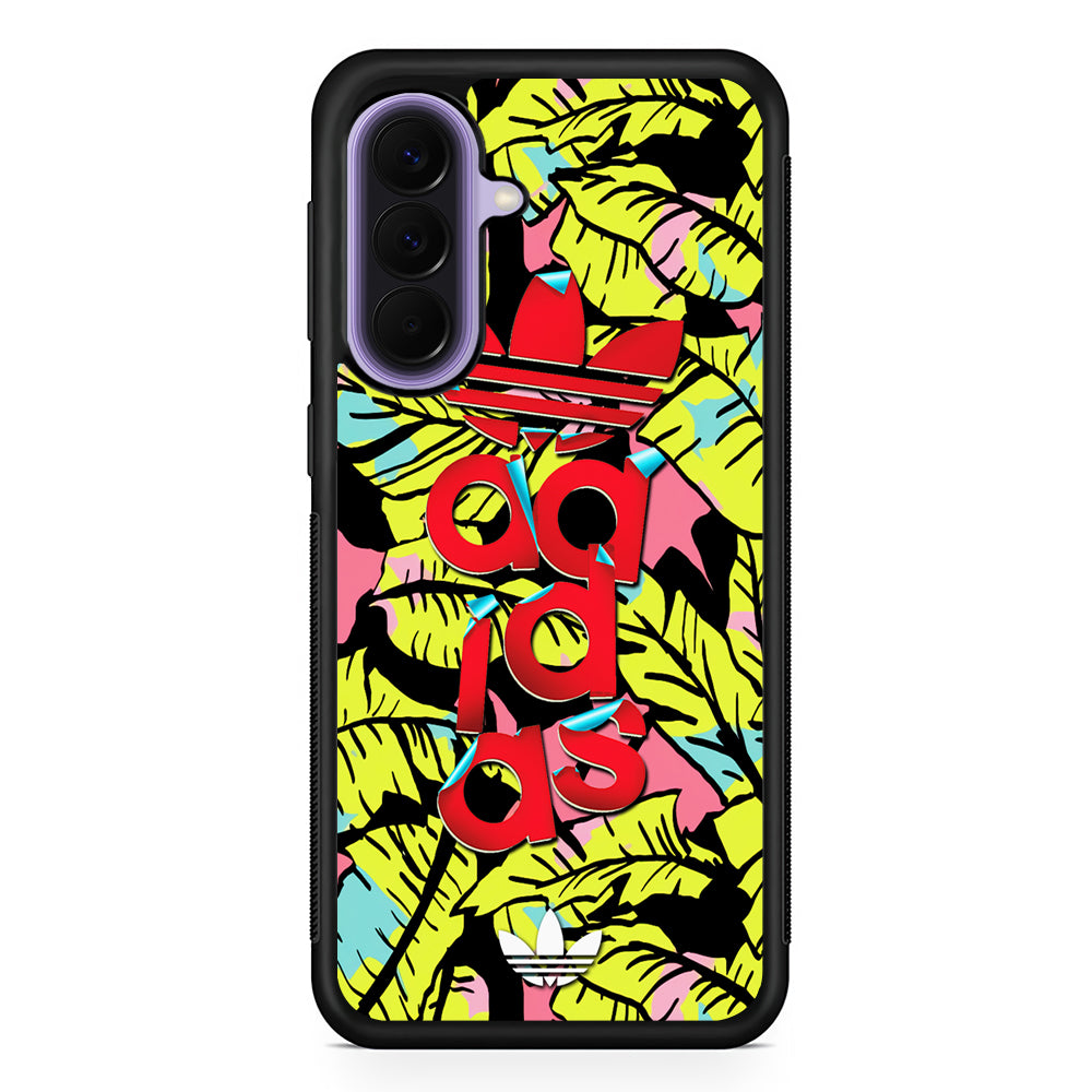 Adidas Nature Banner Samsung Galaxy A57 Case | Slim Samsung Galaxy A57 Rubber Case