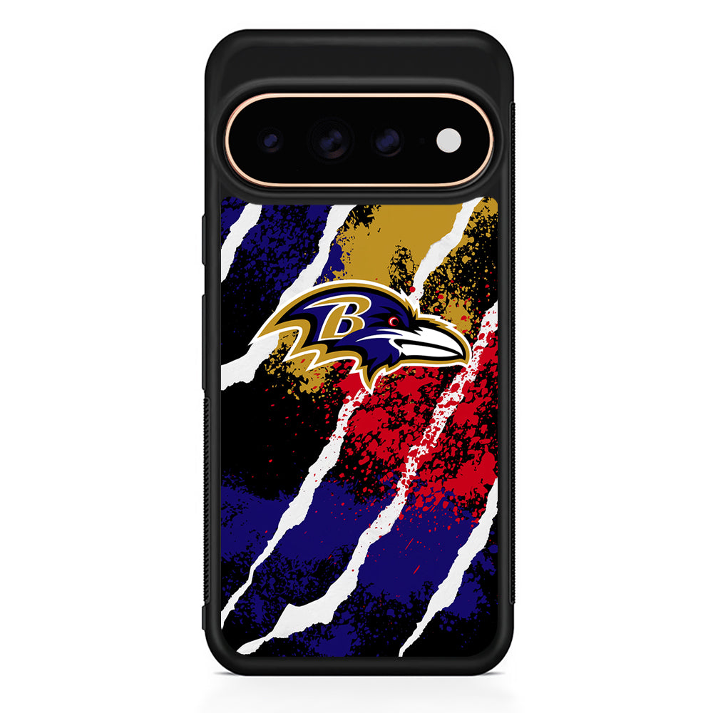 NFL Baltimore Ravens Color Spots Google Pixel 11 Pro Case - Stylish Protective Phone Case