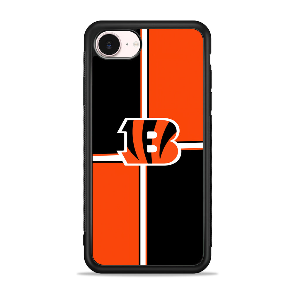 NFL Cincinnati Bengals Logo iPhone 17e Case - Silicone Case