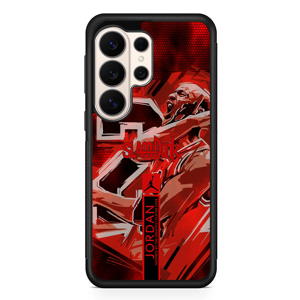Air Jordan Scream on Fighting Samsung Galaxy S26 Ultra Case | Durable Samsung Galaxy S26 Ultra Phone Case