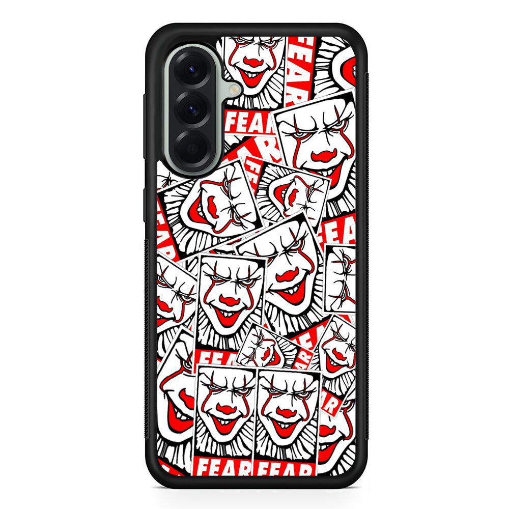 IT Fear Smile Samsung Galaxy A56 Case | Samsung Galaxy A56 Protective Rubber Case