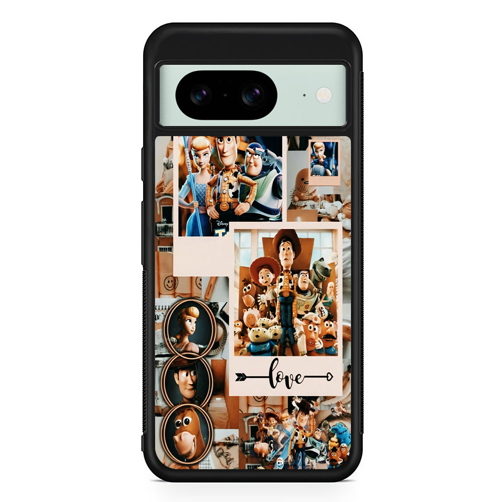 Toy Story Aesthetic Photo Google Pixel 8 Case | Durable Protective Cover for Google Pixel 8