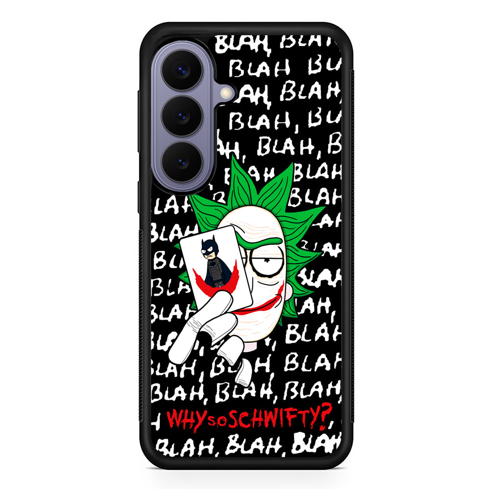 Rick Joker Quotes Samsung Galaxy S26 Case | Durable Rubber Case for Samsung Galaxy S26