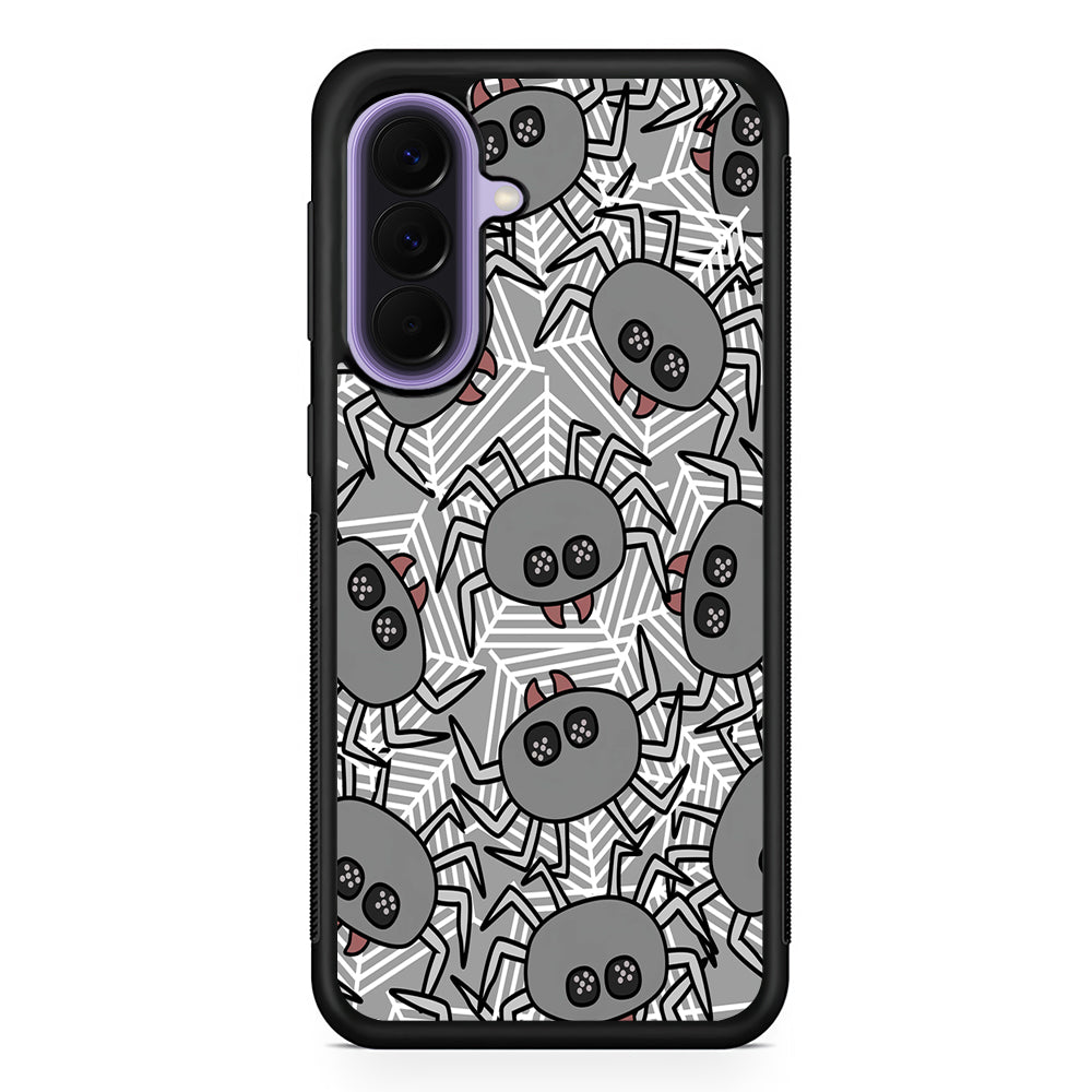 Spidersweb Cartoon Samsung Galaxy A57 Case | Slim Samsung Galaxy A57 Rubber Case