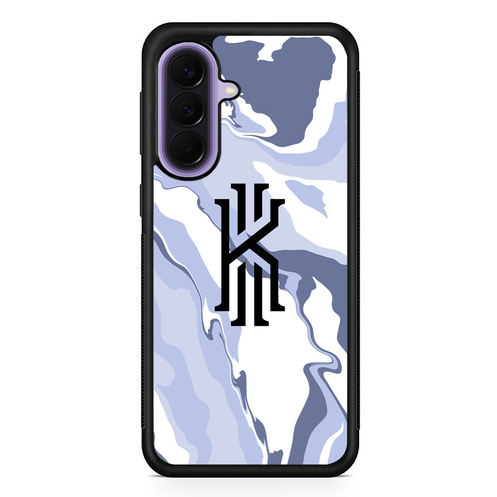 Kyrie Irving Marble Blue Vibes Samsung Galaxy A57 Case | Slim Samsung Galaxy A57 Rubber Case