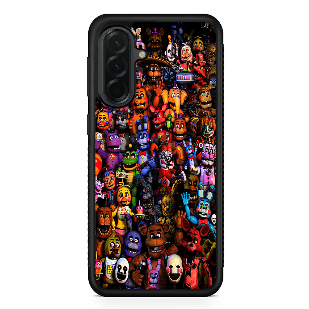 Five Nights at Freddy's FNAF Samsung Galaxy A36 Case | Protective Rubber Cover