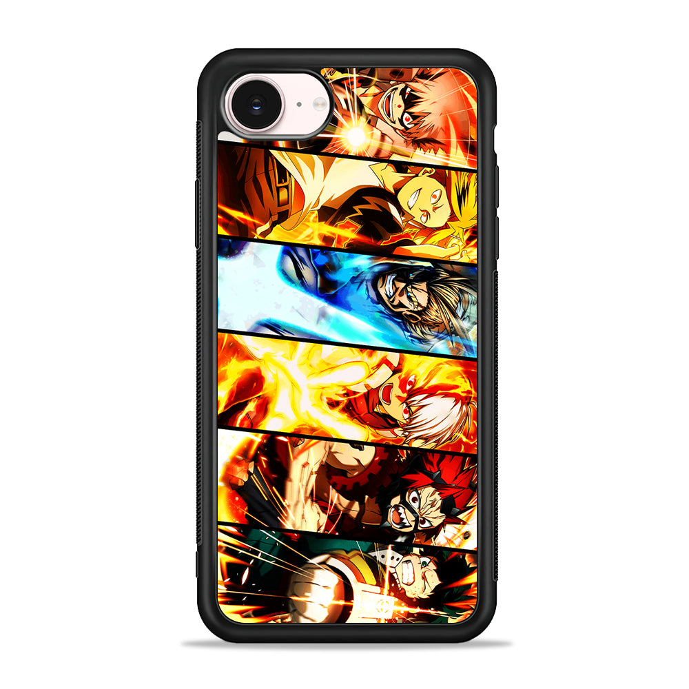 My Hero Academia All Characters iPhone 17e Case - Silicone Case