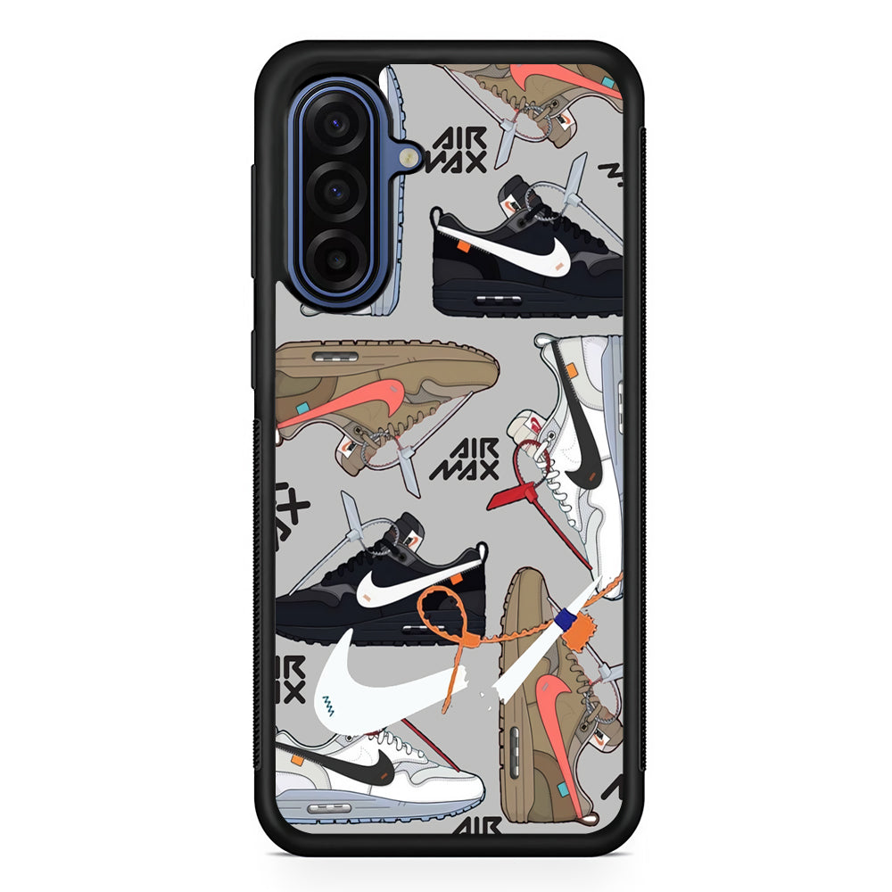 Nike Shelf of Air Max Samsung Galaxy A17 Case | Samsung Galaxy A17 Protective Rubber Case