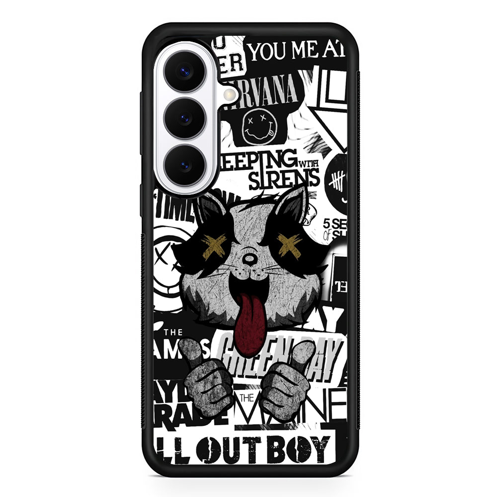 Rock Bands of Playlist Samsung Galaxy S26 Plus Case | Slim Protective Cover for Samsung Galaxy S26 Plus