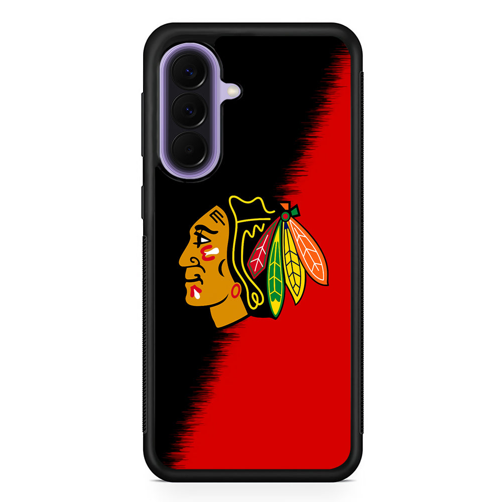 NHL Chicago Blackhawks Team Samsung Galaxy A57 Case | Slim Samsung Galaxy A57 Rubber Case