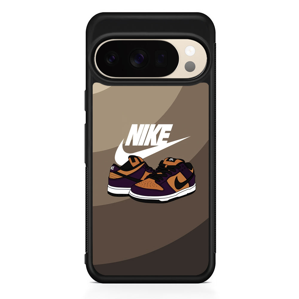 Nike Purple in Brown Layer Google Pixel 10 Pro XL Case | Durable Google Pixel 10 Pro XL Cover