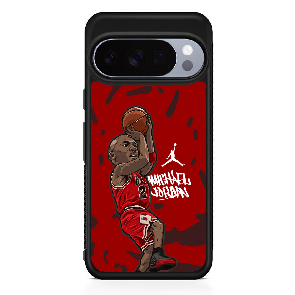 Air Jordan Tiny Slamdunk Google Pixel 10 Pro Case | Slim Google Pixel 10 Pro Rubber Case