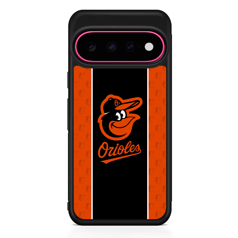 MLB Baltimore Orioles Team Google Pixel 11 Case | Slim Shockproof Cover