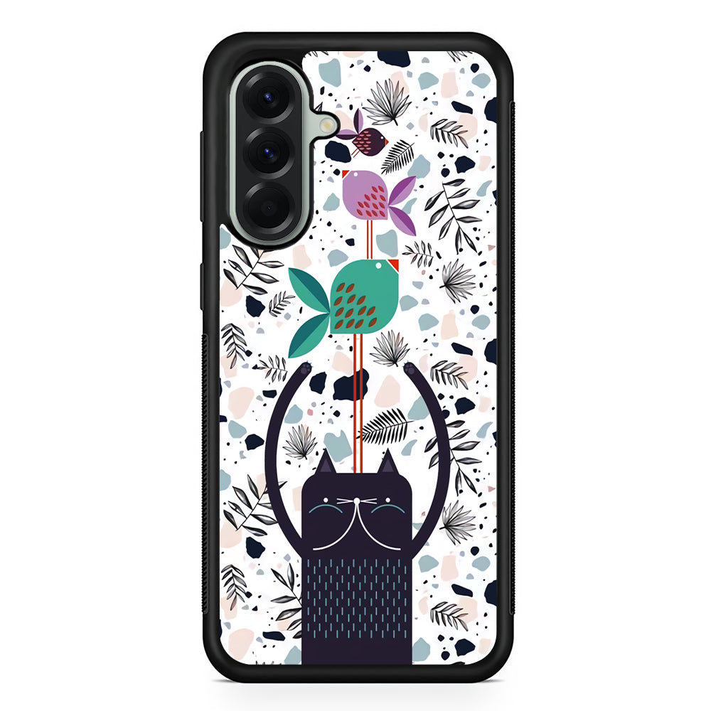 Cat Fish Aesthetic Samsung Galaxy A56 Case | Samsung Galaxy A56 Protective Rubber Case