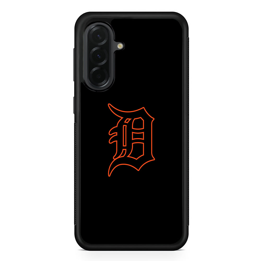MLB Detroit Tigers Team Samsung Galaxy A36 Case | Protective Rubber Cover