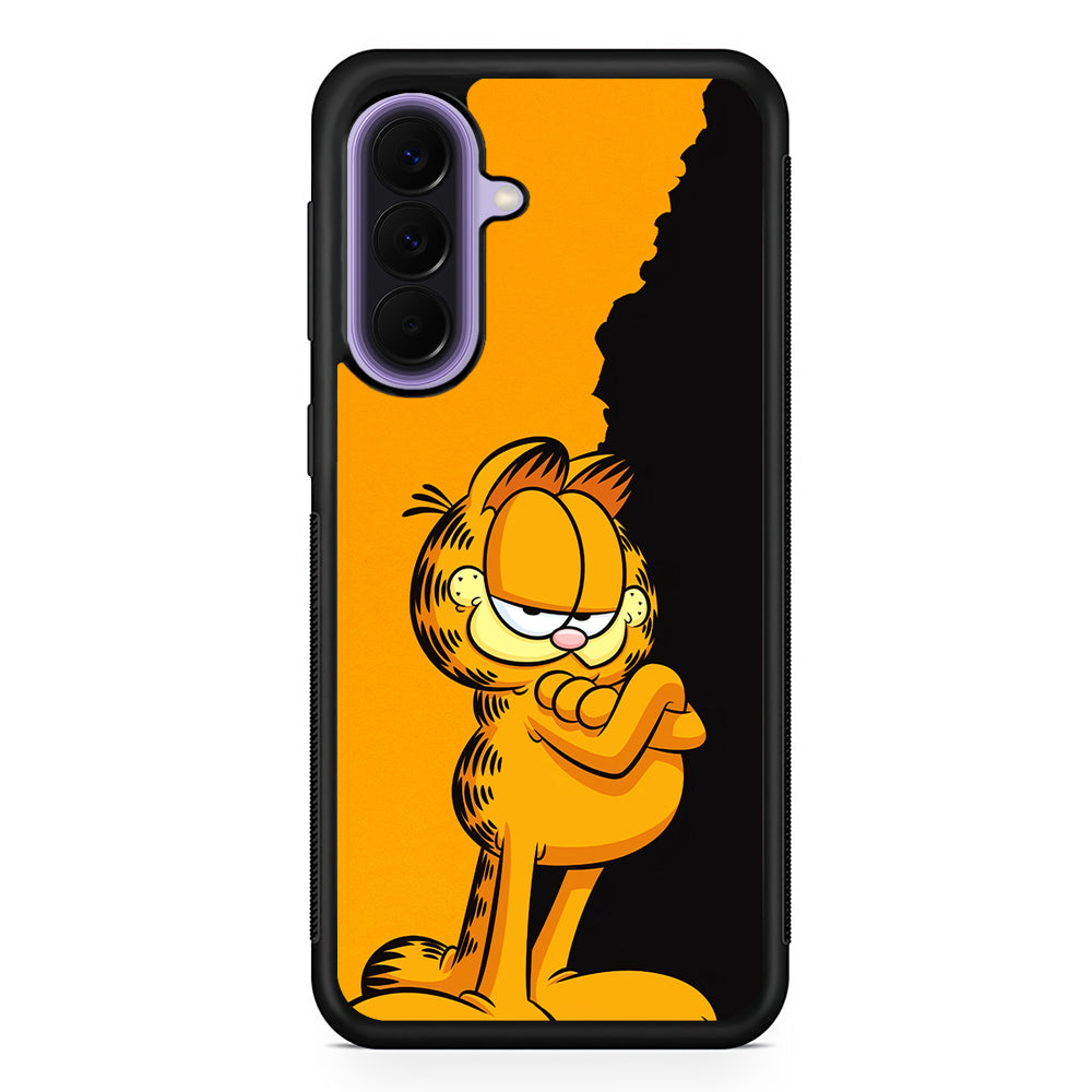 Garfield The Cat Stay Cool Samsung Galaxy A57 Case | Slim Samsung Galaxy A57 Rubber Case